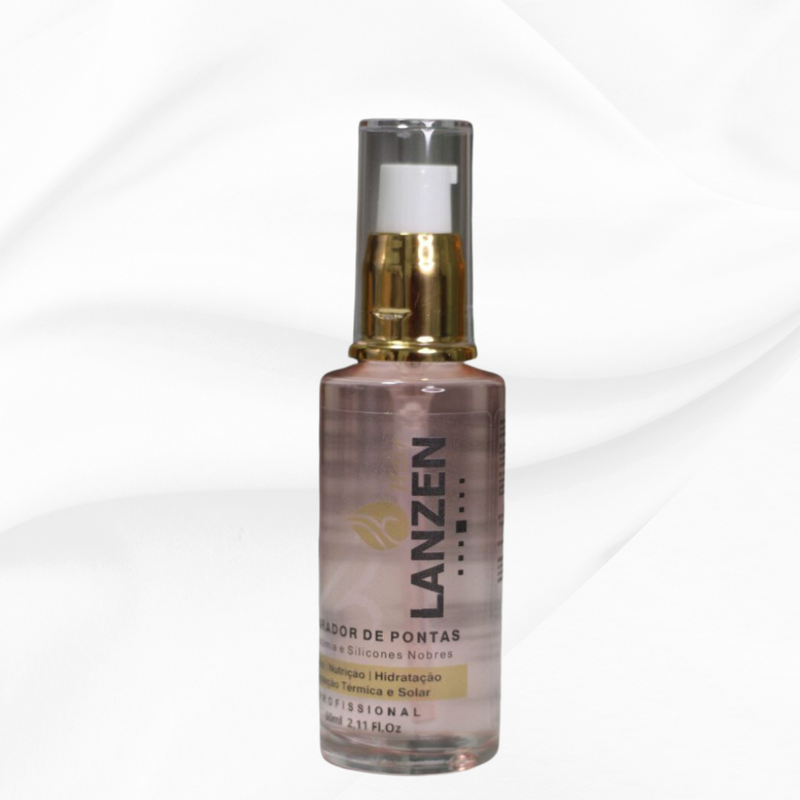 Serum reparador de pontas Rosê Profissional 60ml-Lanzen