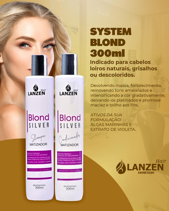 KIT MATIZADOR BLOND SYSTEM PROFISSIONAL LANZEN