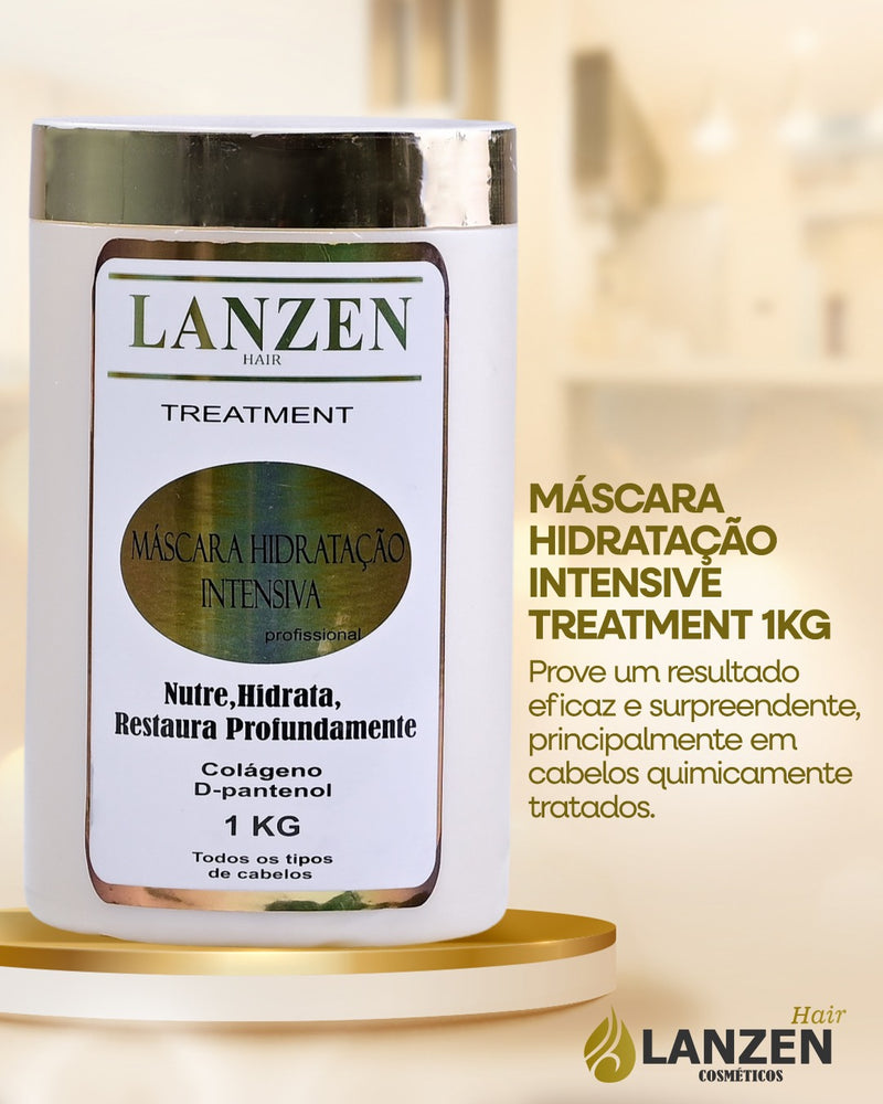 MÁSCARA DE HIDRATAÇÃO INTENSIVA COLAGENO LANZEN - 1kg